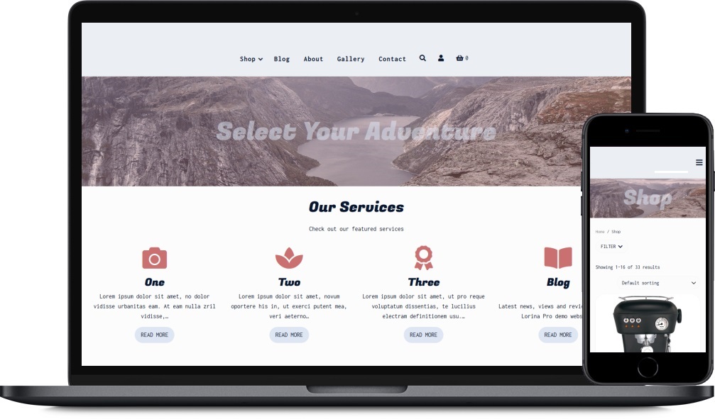 WordPress Themes for New Ventures